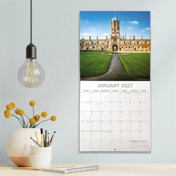 Oxfordshire Calendar 2027, Wall Calendars, Month To View, Travel, Gift