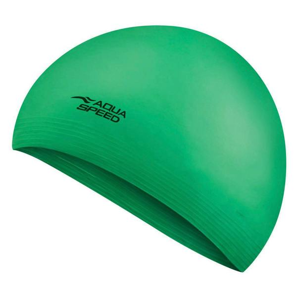 Aqua Speed Unisex Adult Soft Latex Swimming Cap | Comfortable Elastic Flexible Cap