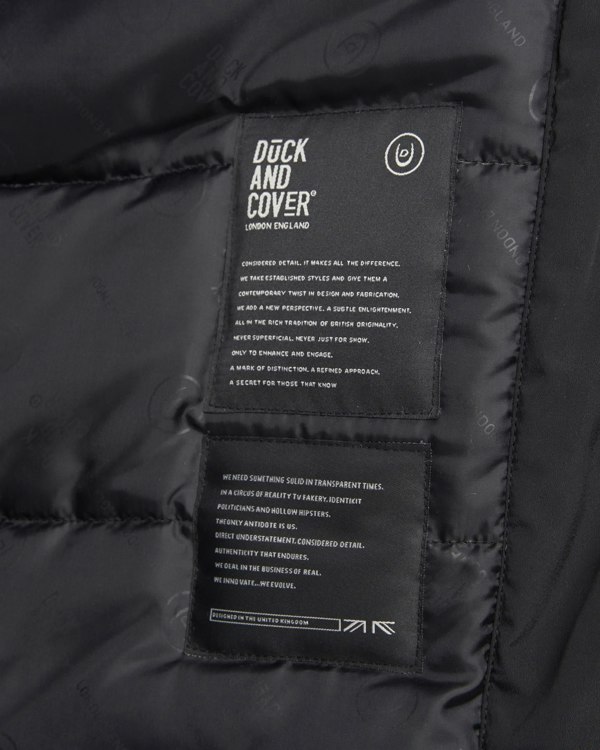 Duck and Cover Mantrax Padded Jacket Black