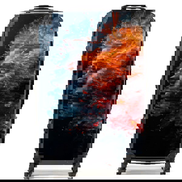 Warren Reed Fiery Mindscape: Portrait In Flames Suitcase