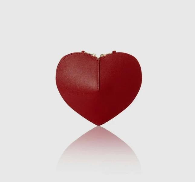 Heart Leather Handbag