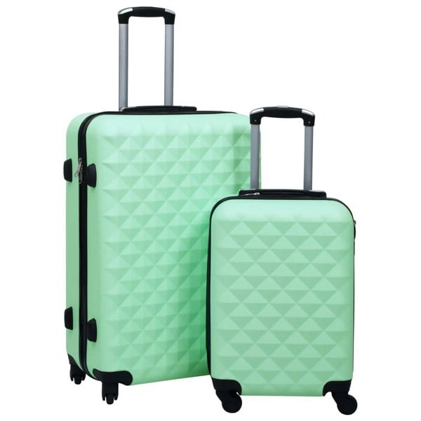 Berkfield Hardcase Trolley Set 2 pcs Mint ABS