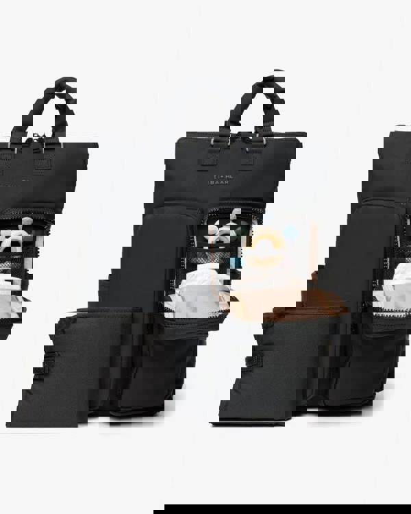 Tiba + Marl Ozzy Changing Tote / Backpack 2.0 Matte Black