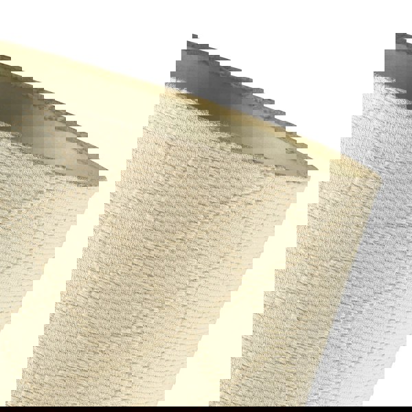 Cream Shabby Chic Lamp Shade in Textured Jacquard Cotton Fabric Image 3