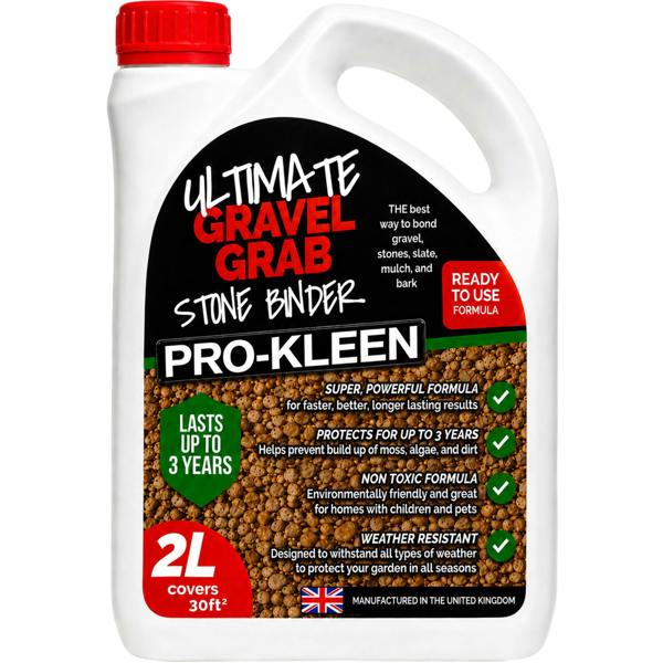 ProKleen Pro-Kleen 2L Gravel Grab Stone Binder Fixing Spray