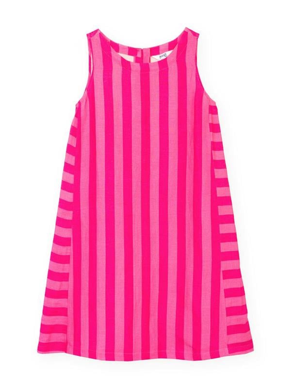 Kite Womens Hengistbury Woven Shift Dress Azalea Stripe