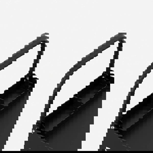 3-Tier Folding Trolley Utility Cart 150LB (Collapsible Tool Storage Lockable Wheels)