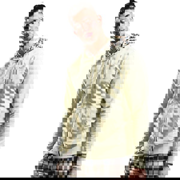 Aquascutum Active Fz Club Check Hood Beige S