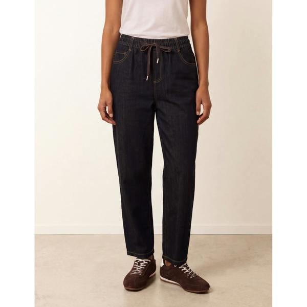 Blue Vanilla Elastic Waist Jeans