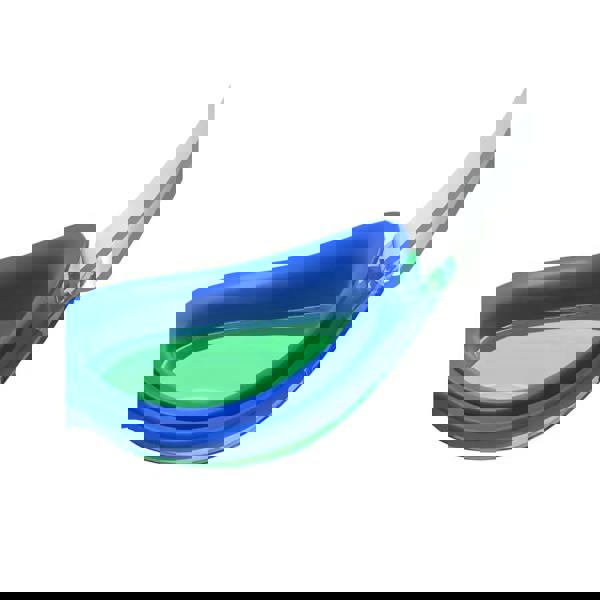 Speedo Hyper Flyer Junior blue green goggles with clear lenses