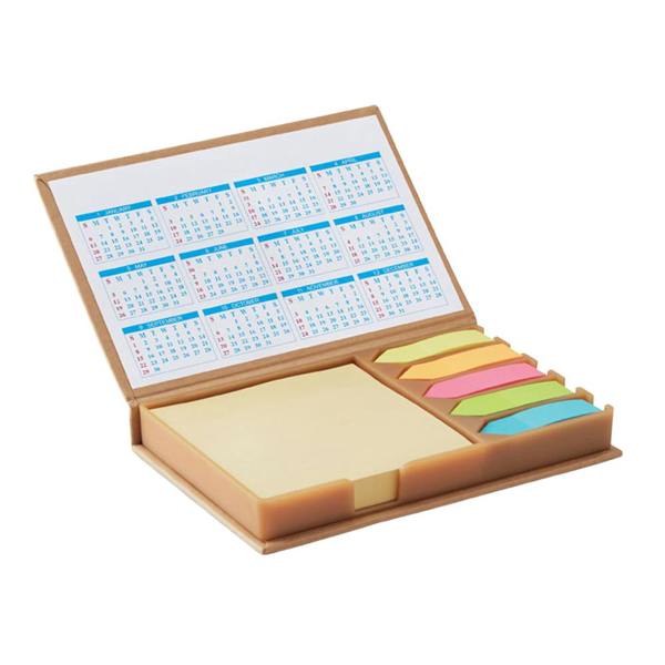 MidOcean Memocalendar Memo Book - Beige - 