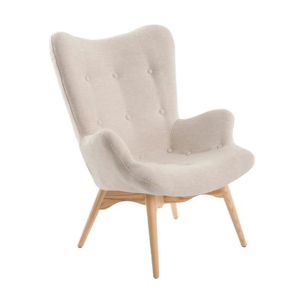 Angel Cerdá Beige Fabric Armchair 5023