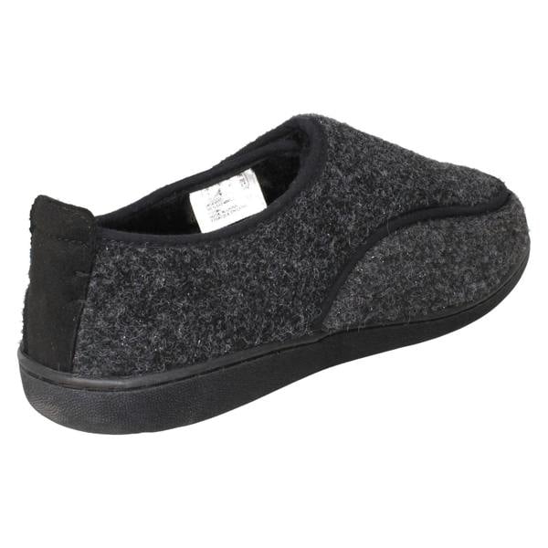 Clarks Mens Clarks Casual Hook and Loop Slippers King Riptape