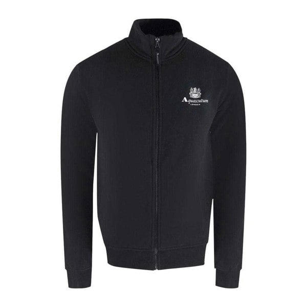Aquascutum Unisex Adult Full Zip Active Sweatshirt - Black
