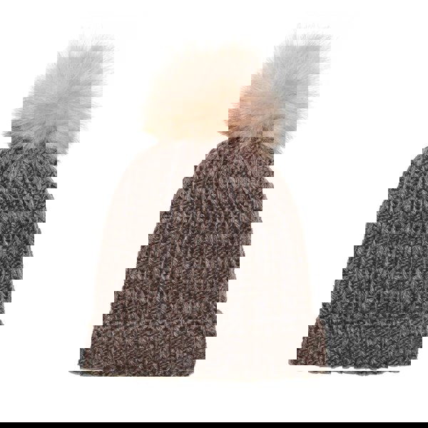 Fisherman Stitch Pom Pom Hat Stay Cozy & Stylish with Fisherman Stitch Pom Pom Hat