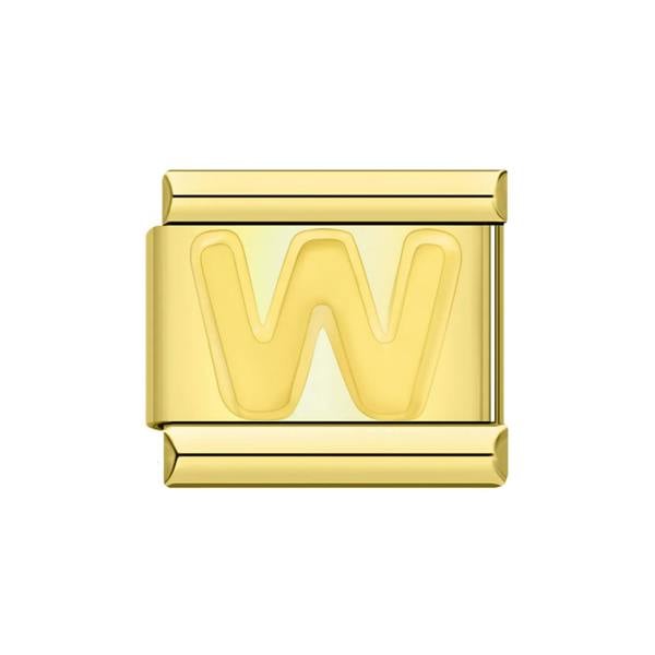 Serafina Classic Letter Charm | Italian Style Bracelet Charm