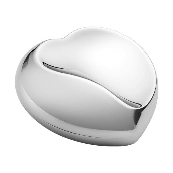 Georg Jensen Heart Shaped Box, Large - Stainless Steel - 10019818 - Small