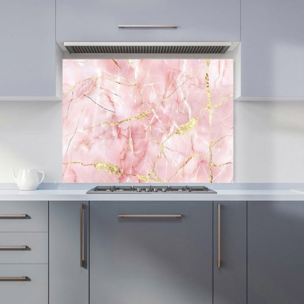 Warren Reed - Designer Rose Marble Effect Kitchen Splashback
