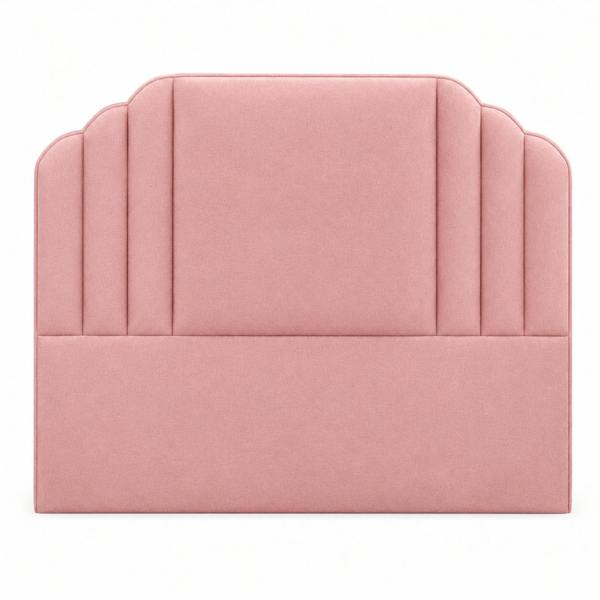 Great British Beds Zurich Headboard - Pink Plush