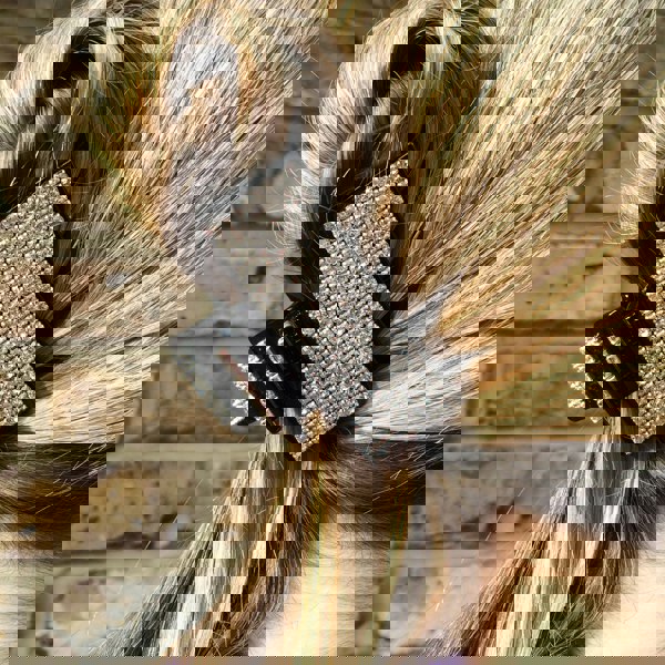 diamante hair clip claw messy updo