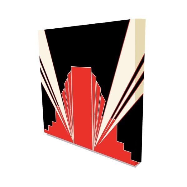 New Product Scarlet Deco Design (Canvas Print)  - Andrew Lee Home and Living Homeware