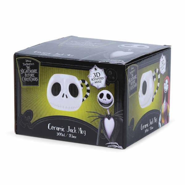 Disney, Nightmare Before Christmas, Jack Head Mug, Mugs, Entertainment, Gift