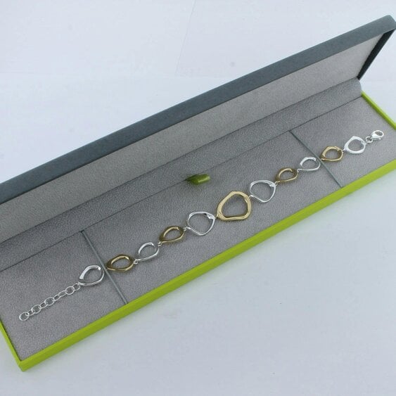 Reeves & Reeves Two Tone Ringlets Bracelet