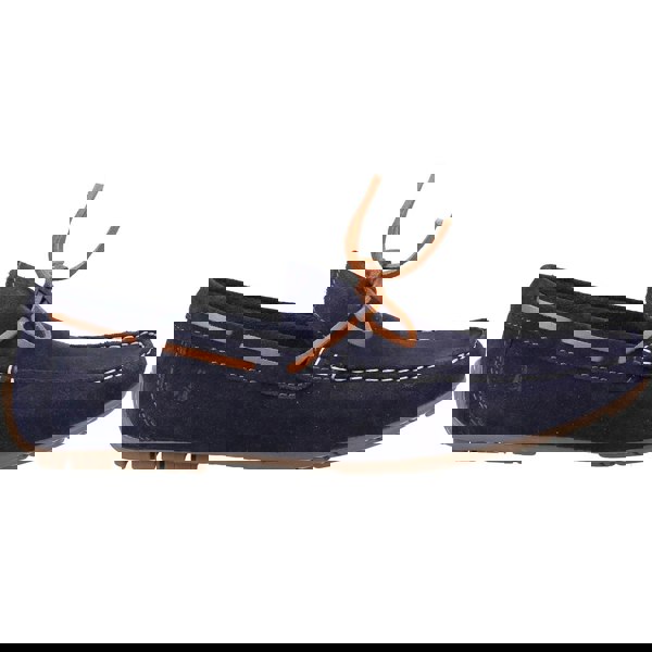 Hush Puppies Reuben Boat Men's Shoes in Navy