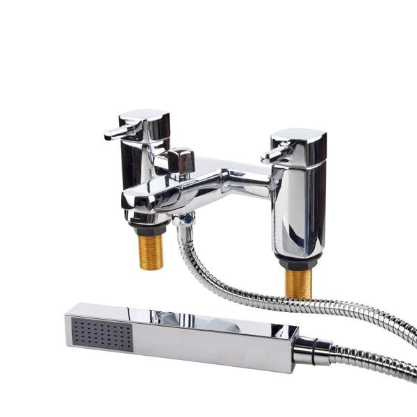 Flode Stortoppen Bath Shower Mixer Tap - Polished Chrome Finish