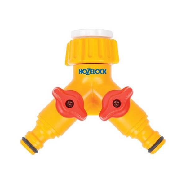 Hozelock 2256 Dual Control Tap Connector 3/4in Bsp - Multi Colour - 