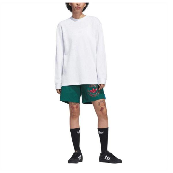 Adidas Unisex Adult Originals Loose Fit Board Shorts - Green - 