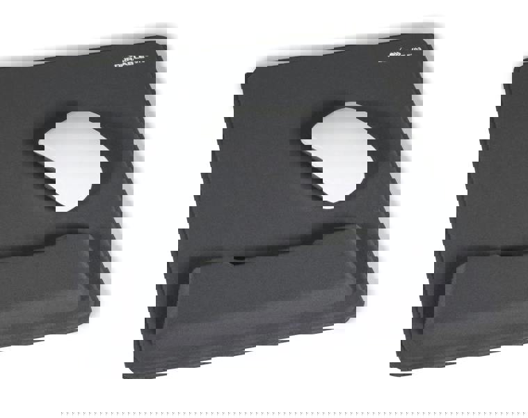 Durable ERGOTOP Soft Touch Mouse Mat with Foam Support Wrist Rest Pad | Grey