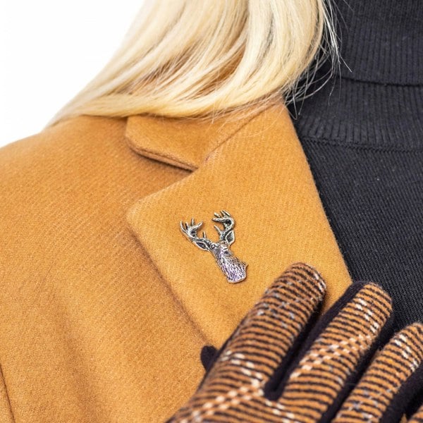 Shop the Heritage Lapel Pin Badge 3 Pack | Antique Silver Effect