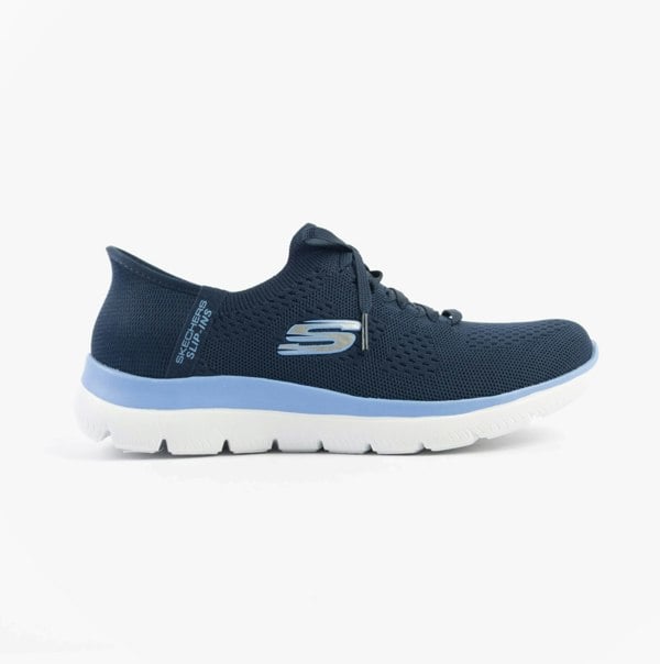 Skechers SUMMITS-NEW DAILY Womens Trainers Navy