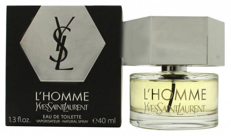 Yves Saint Laurent L'Homme 40ml Eau De Toilette EDT Spray For Him