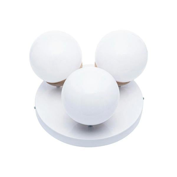 Milagro Sfera Ceiling Lamp Hand Made Natural Wood Detail