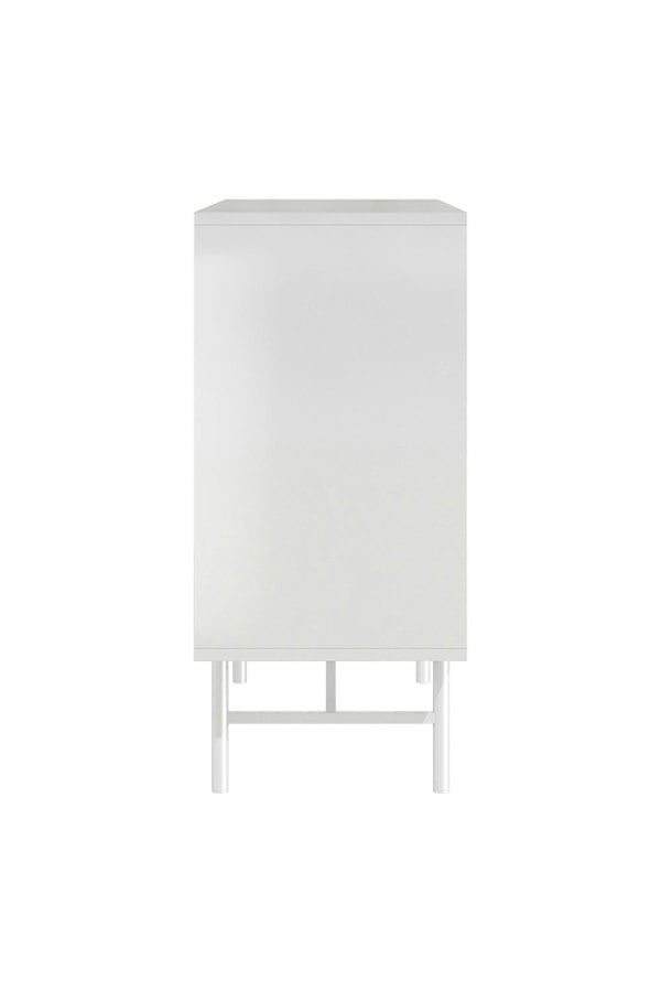 Living and Home 6-Drawer Freestanding Striped Storage Cabinet