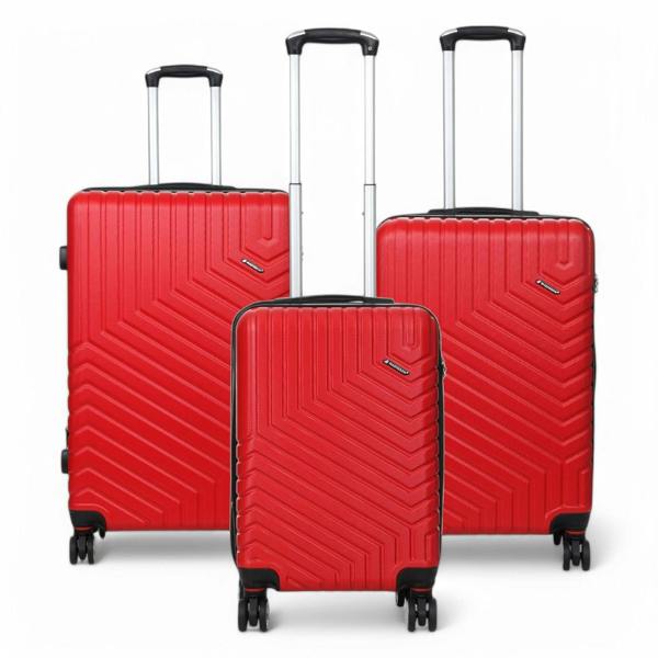 Snowball Expandable Hard Shell 8 Wheels Luggage Travel Cabin Bags Suitcase Set