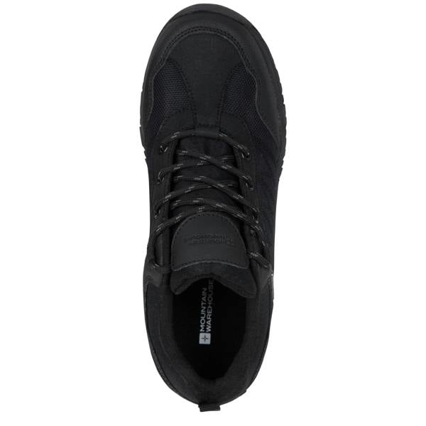 Mountain Warehouse Childrens/Kids Stampede Waterproof Walking Trainers - Black - 