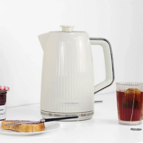 Hamilton Beach Miami 1.7L Kettle Sand - Hamilton Beach UK