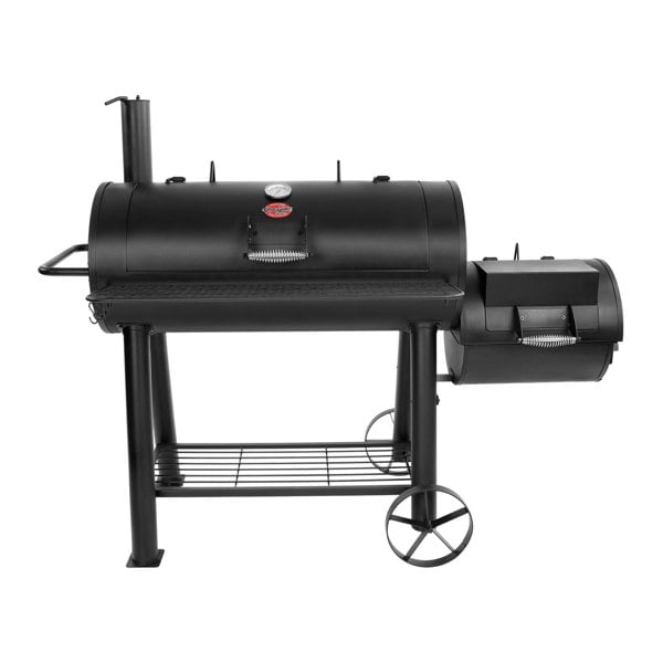 Char-Griller Competition Pro Offset Smoker & Grill – 1012 Sq. In. Cooking Space, Heavy Duty Steel