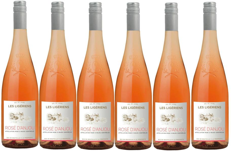 Les Ligeriens Rose D'Anjou (6 x 750ml - 9.5%)