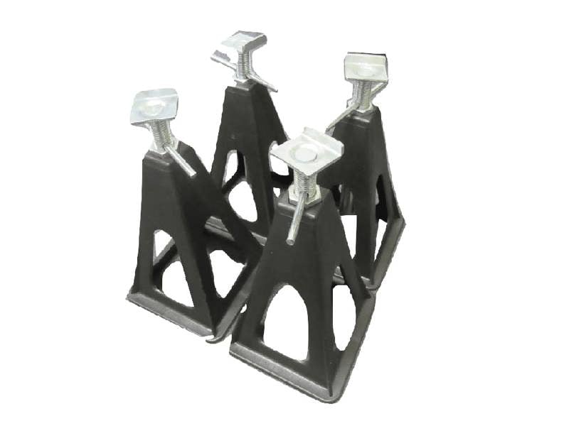Caravan Stabilizing Jack Stands - Set of 4 (750KG Adjustable Corner Support Plastic)