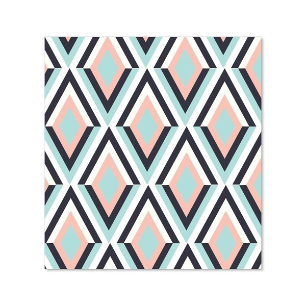 Warren Reed - Designer Zig Zag Abstract Pattern Kitchen Splashback