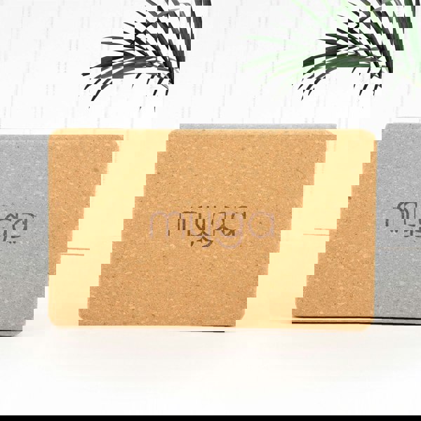 Myga Cork Eco Yoga Brick Block
