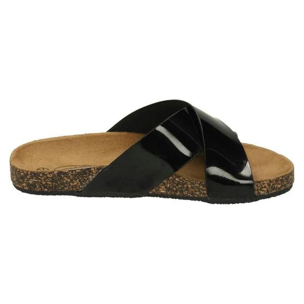 Spot On Girls Spot On Hi-Shine Mules