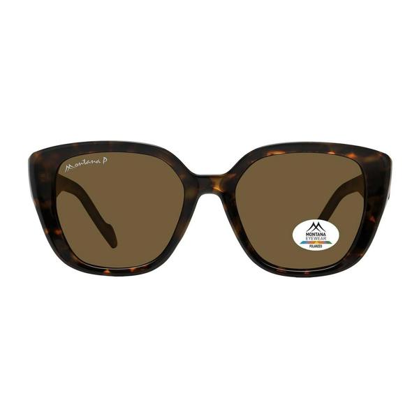 Montana Sunglasses MP180 B Tortoise Brown Polarized
