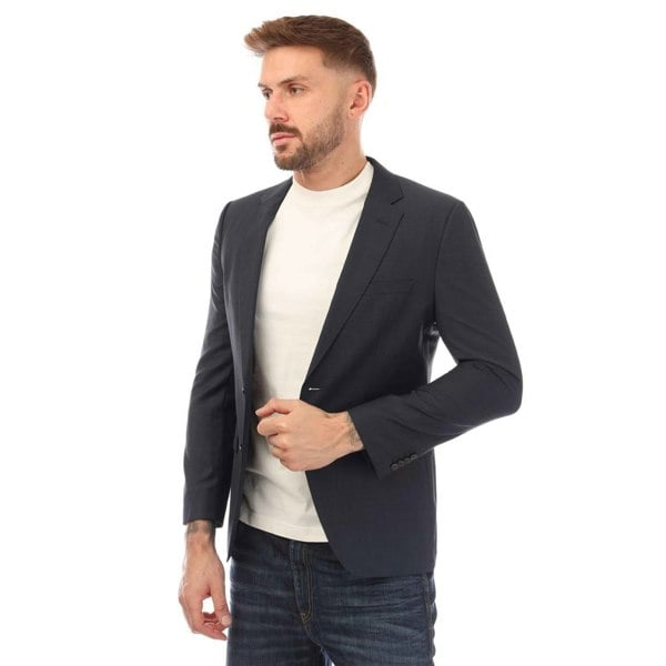 Hugo Boss Mens Jeffery202 Blazer - Dark Blue