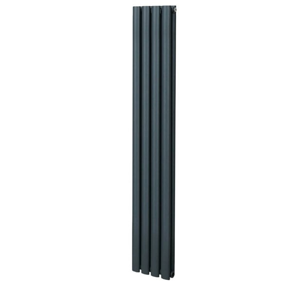 Monstershop Oval Column Radiator – 1600mm x 240mm – Anthracite Grey