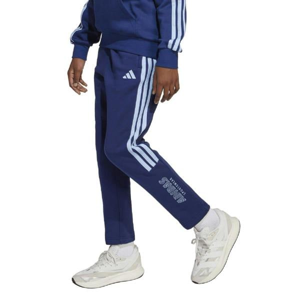 Adidas Childrens/Kids House Of Tiro Fleece Tracksuit Bottoms - Blue - 